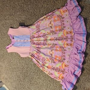 Matilda Jane Gimme S'more dress, size 12, NWT